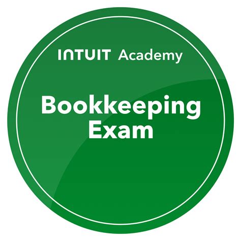Pass exam, earn badge. . Intuit academy bookkeeping exam